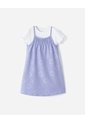 Conjunto Camiseta + Vestido Niña Lila de BABY FRESH