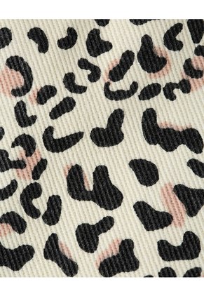 Falda Short Denim Algodón Niña Beige