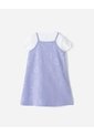 Conjunto Camiseta + Vestido Niña Lila de BABY FRESH