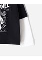 Camibuso Oversize Estampado Niño Negro de BABY FRESH