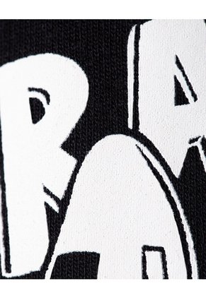 Camibuso Oversize Estampado Niño Negro