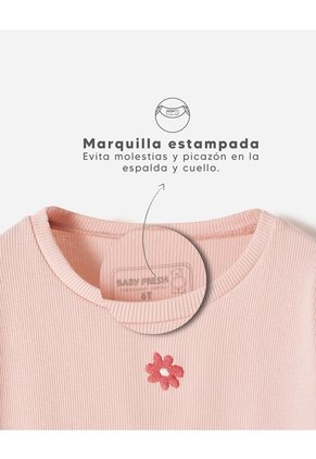 Conjunto Camiseta + Short Niña Beige