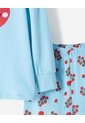 Pijama Buzo + Pantalón Algodón Niña Azul de BABY FRESH