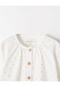 Camisa Manga Larga Regular Blanca Brillos Niña Blanco de BABY FRESH