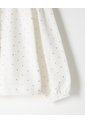 Camisa Manga Larga Regular Blanca Brillos Niña Blanco de BABY FRESH