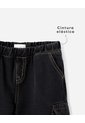 Jean Cargo Negro Niño Azul de BABY FRESH