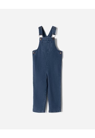 Overol Denim Regular índigo Medio Niño Azul Oscuro BABY FRESH