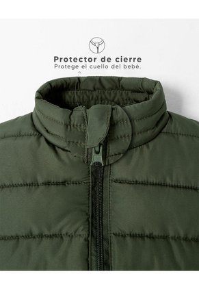 Chaleco Acolchado Verde Niño Verde