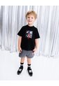 Conjunto Camiseta + Bermuda Algodón Niño Negro de BABY FRESH