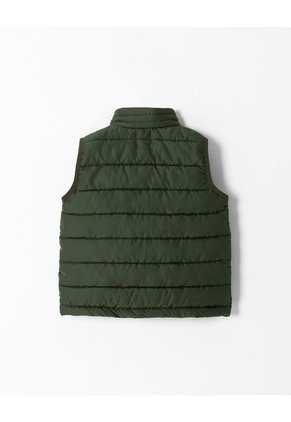 Chaleco Acolchado Verde Niño Verde