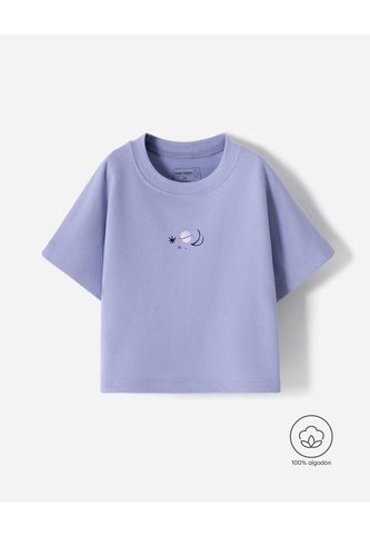 Camiseta Algodón Lavanda Niña Lavanda BABY FRESH