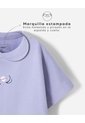Camiseta Algodón Lavanda Niña Lavanda de BABY FRESH