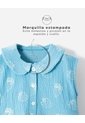 Enterizo Corto Regular Estampado Niña Azul de BABY FRESH