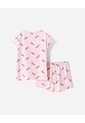 Pijama Camiseta + Short Niña Rosa de BABY FRESH