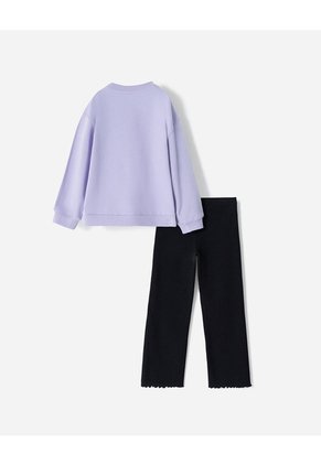Conjunto Camibuso + Pantalón Niña Lavanda