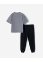 Conjunto Camiseta + Pantalón Algodón Niño Negro de BABY FRESH