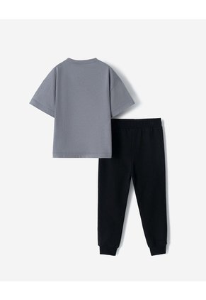 Conjunto Camiseta + Pantalón Algodón Niño Negro