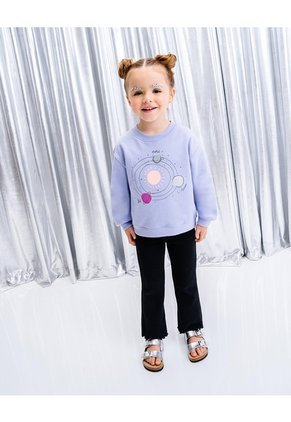 Conjunto Camibuso + Pantalón Niña Lavanda