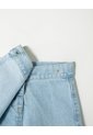Falda Short Denim Algodón índigo Claro Niña Azul Oscuro de BABY FRESH
