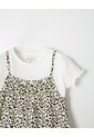Conjunto Camiseta + Vestido Niña Beige de BABY FRESH