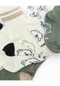 Medias Niño Algodón Largas Pack X6 Surtido Multicolor de BABY FRESH