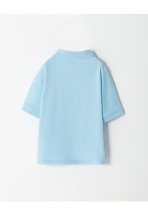 Polo Oversize Azul Niño Azul