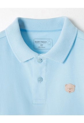 Polo Oversize Azul Niño Azul