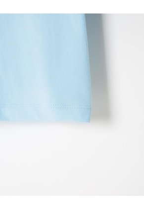 Polo Oversize Azul Niño Azul