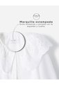 Vestido Midi Regular Blanco Niña Blanco de BABY FRESH
