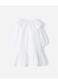 Vestido Midi Regular Blanco Niña Blanco de BABY FRESH