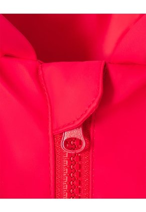 Chaqueta Parka Repelente Al Agua Roja Niño Rojo