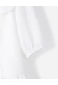 Vestido Midi Regular Blanco Niña Blanco de BABY FRESH