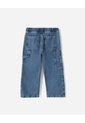 Jean Wide Leg índigo Unisex Azul Oscuro de BABY FRESH