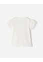 Camiseta Regular Estampada Brillos Niña Blanco de BABY FRESH