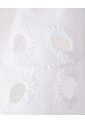 Vestido Midi Regular Blanco Niña Blanco de BABY FRESH