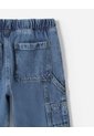 Jean Wide Leg índigo Unisex Azul Oscuro de BABY FRESH