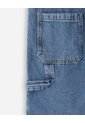 Jean Wide Leg índigo Unisex Azul Oscuro de BABY FRESH