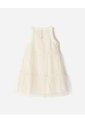 Vestido Midi Tull Capas Blanco Niña Blanco de BABY FRESH