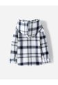 Camisa Manga Larga Oversize Cuadros Niño Azul de BABY FRESH