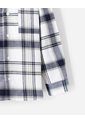 Camisa Manga Larga Oversize Cuadros Niño Azul de BABY FRESH