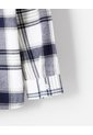 Camisa Manga Larga Oversize Cuadros Niño Azul de BABY FRESH
