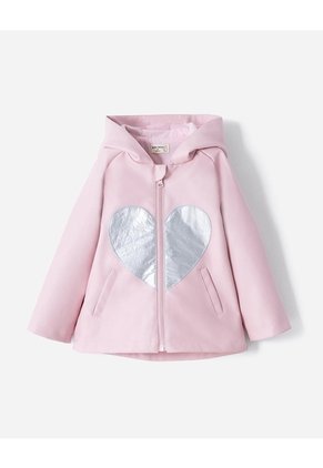 Chaqueta Gato Rosada Niña Rosa