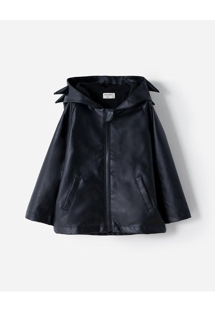 Chaqueta Dragón Negra Niño Negro