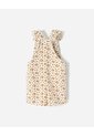 Overol Corto Animal Print Niña Beige de BABY FRESH