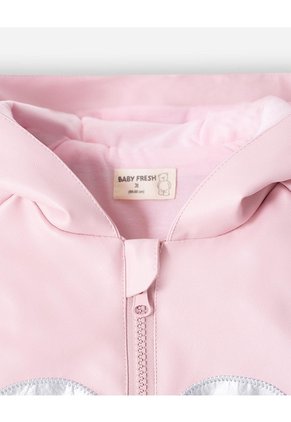 Chaqueta Gato Rosada Niña Rosa