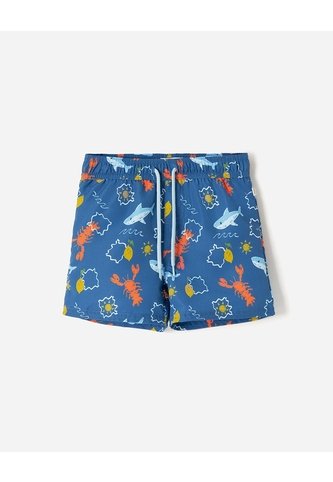 Pantaloneta De Baño Estampada Niño Azul BABY FRESH