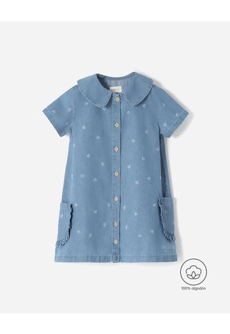 Vestido Midi Denim Niña Azul BABY FRESH