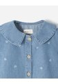 Vestido Midi Denim Niña Azul de BABY FRESH