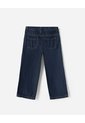 Jean Straight Apliques Bordados índigo Oscuro Niño Azul Oscuro de BABY FRESH