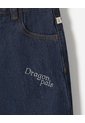 Jean Straight Apliques Bordados índigo Oscuro Niño Azul Oscuro de BABY FRESH
